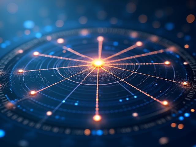 Dynamische Visualisierung einer KI-gestützten astrologischen Prognose